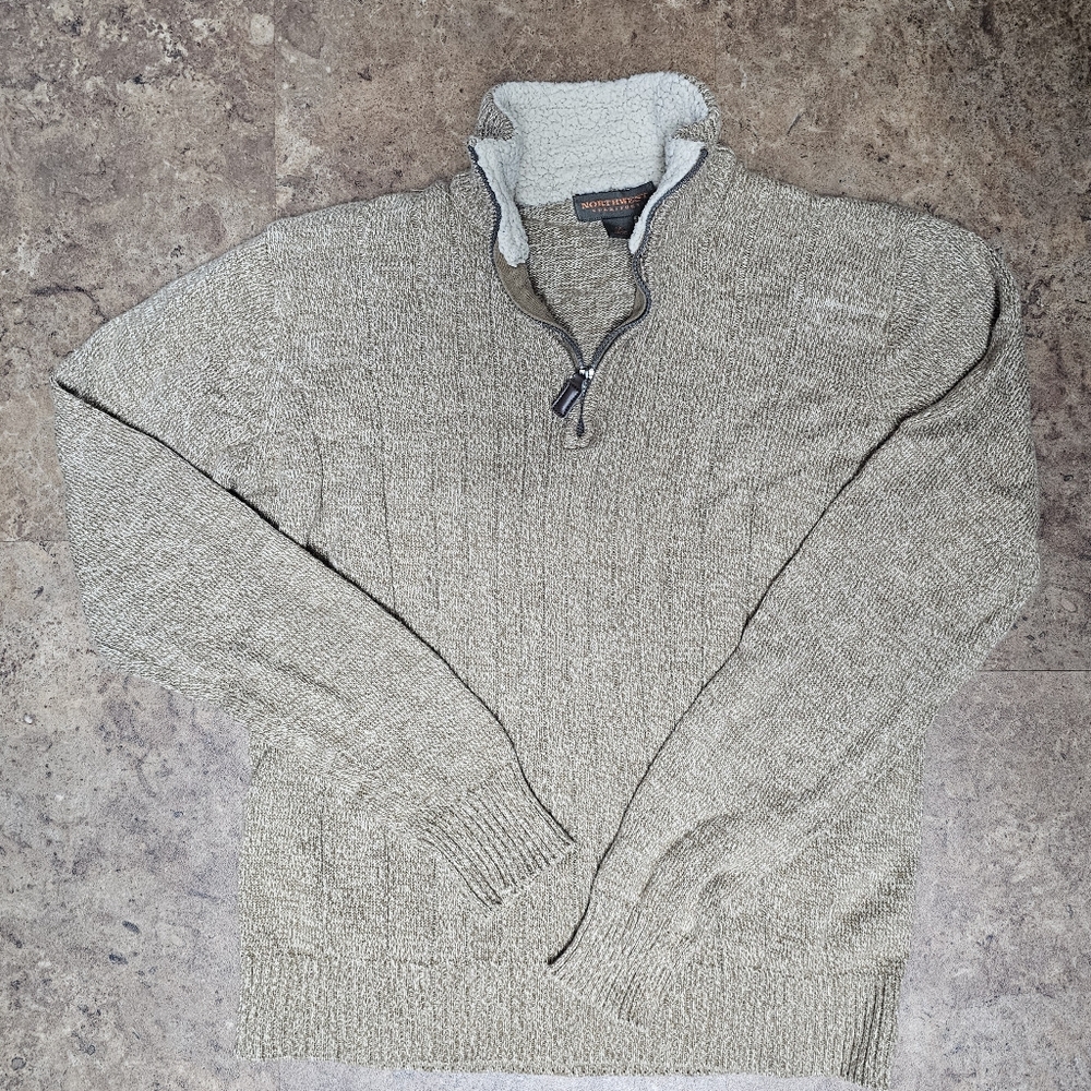 Northwest Territory 1/4 zip pullover sweater Men's Size Small